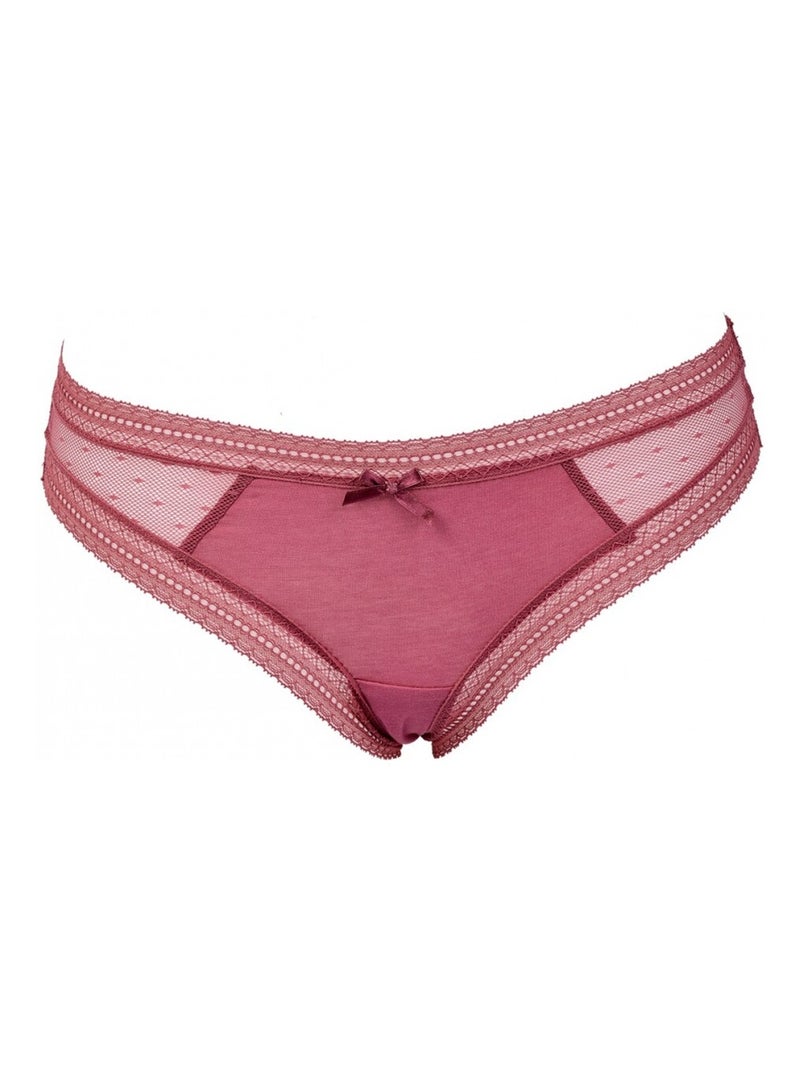 Culottes Femme DIM Confort Qualité supérieure - Pack de 2 Bordeaux - Kiabi