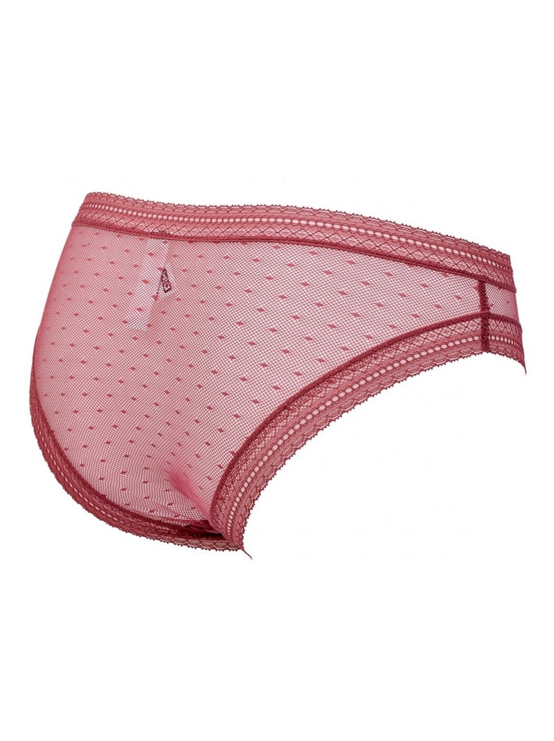 Culottes Femme DIM Confort Qualité supérieure - Pack de 2 Bordeaux - Kiabi