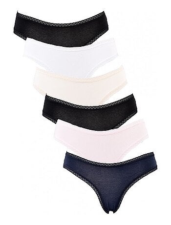 Culottes Femme INFINITIF - Pack de 6