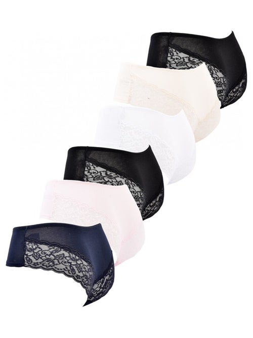 Culottes Femme INFINITIF - Pack de 6 - Kiabi