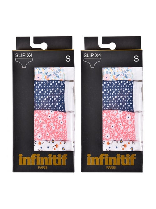 Culottes Femme INFINITIF - Pack de 8 - Kiabi