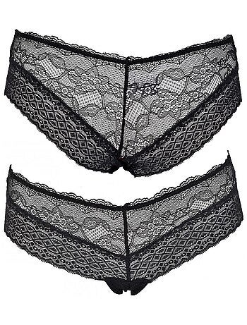 Culottes Femme INFINITIF avec Dentelle - Pack de 6