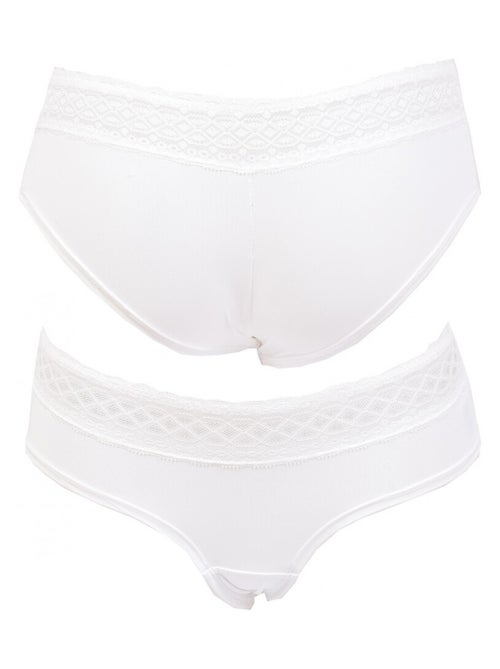 Culottes Femme INFINITIF avec Dentelle - Pack de 6 - Kiabi
