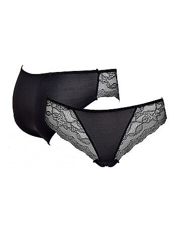 Culottes Femme INFINITIF avec Dentelle - Pack de 6