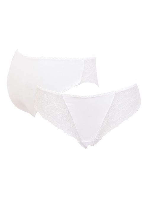Culottes Femme INFINITIF avec Dentelle - Pack de 6 - Kiabi