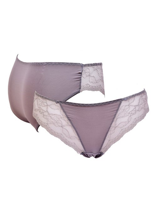 Culottes Femme INFINITIF avec Dentelle - Pack de 6 - Kiabi