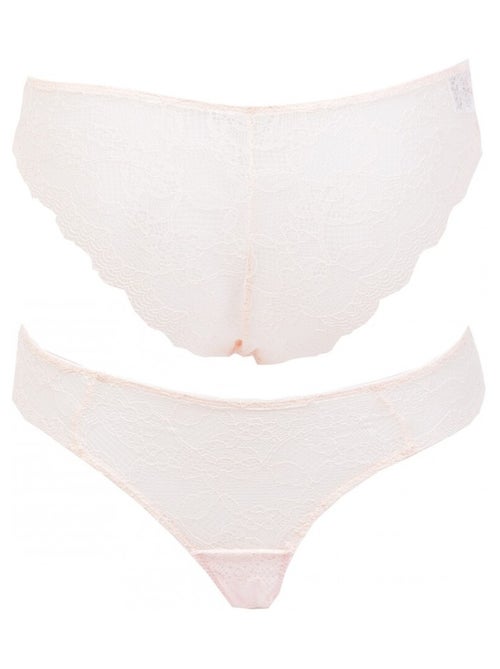 Culottes Femme INFINITIF avec Dentelle - Pack de 6 - Kiabi