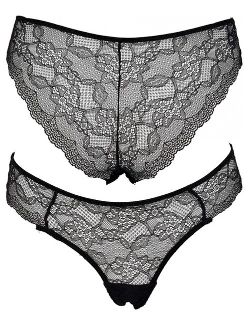 Culottes Femme INFINITIF avec Dentelle - Pack de 6 - Kiabi