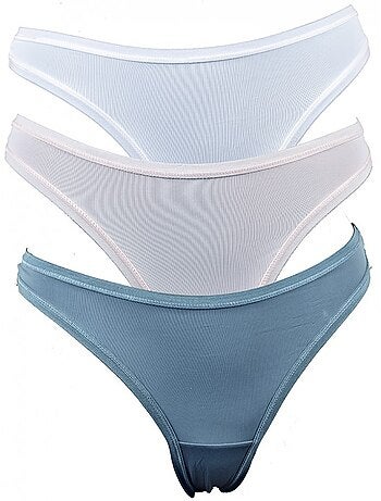 Culottes Femme INFINITIF Confort Qualité supérieure -Boxer, Shorty, String - Pack de assortis
