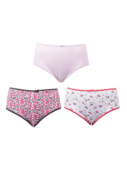 Culottes Femme INFINITIF MAXI en Coton - Pack de 6 - Kiabi