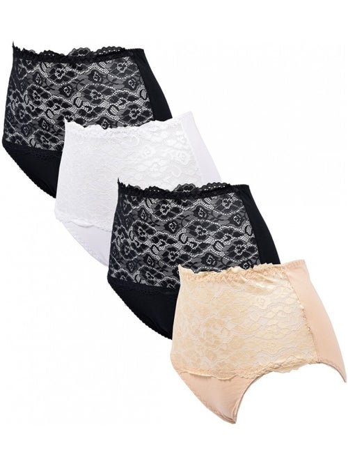 Culottes Femme KINDY - Pack de 4 - Kiabi
