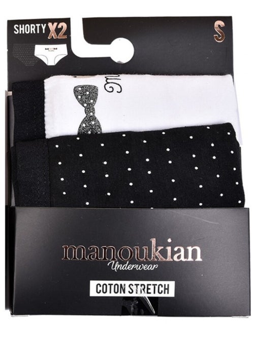 Culottes Femme MANOUKIAN Underwear - Pack de 2 - Kiabi
