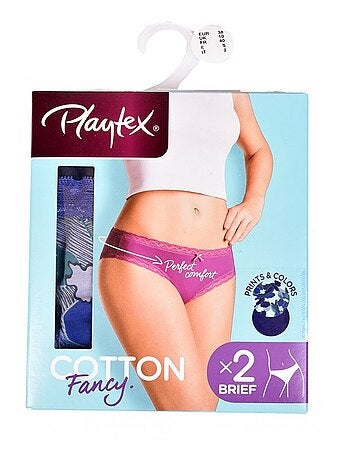 Culottes Femme PLAYTEX - Pack de 2