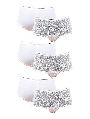 Culottes Femme PLAYTEX - Pack de 3