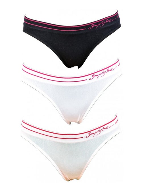 Culottes Femme SIMPLY ME - Pack de 3 - Kiabi