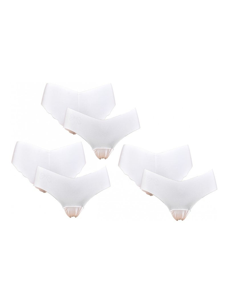 Culottes Femme SLOGGI - Pack de 3 Blanc - Kiabi