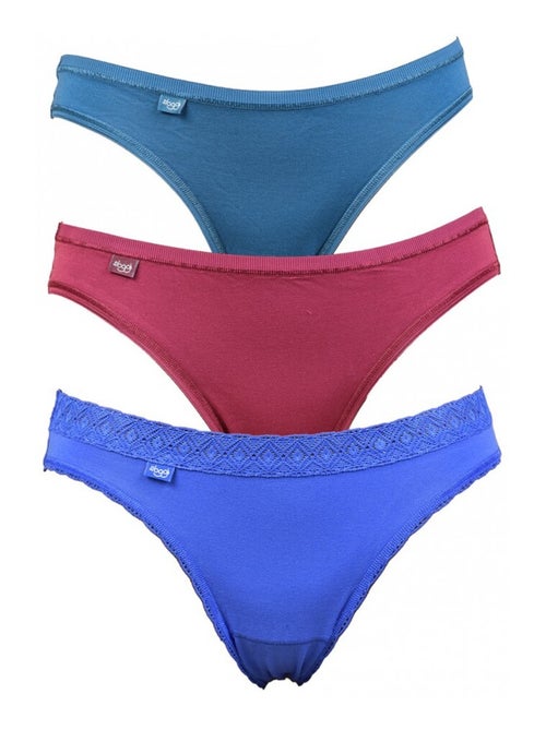 Culottes Femme SLOGGI - Pack de 3 - Kiabi
