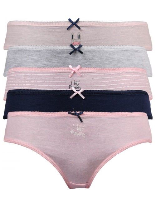 Culottes fille lot de 5 - Kiabi