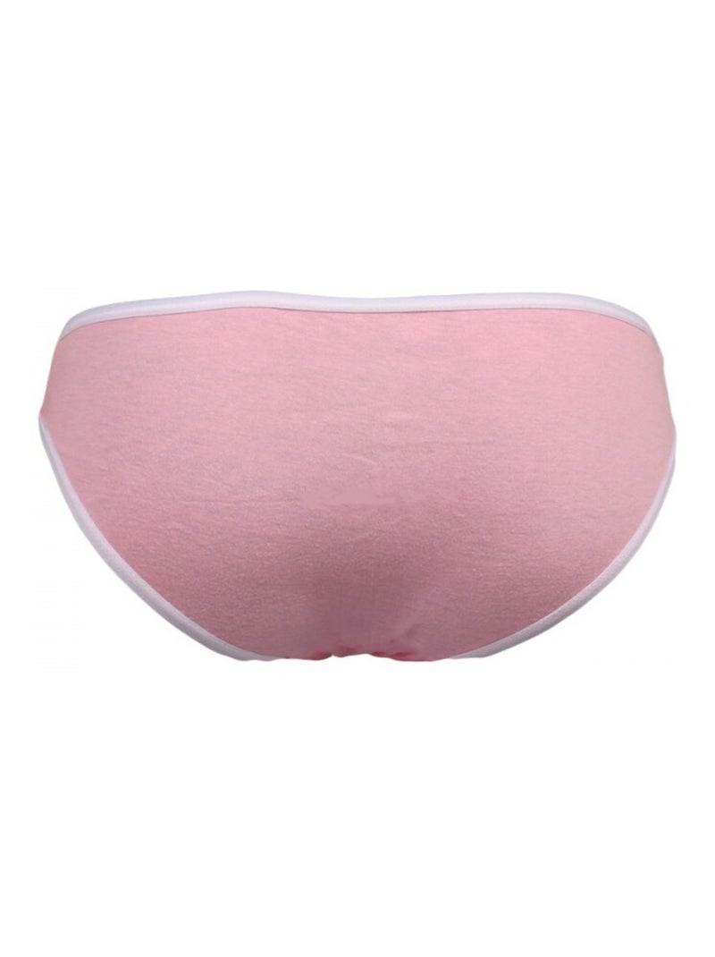 Culottes fille lot de 6 Gris Rose Blanc - Kiabi