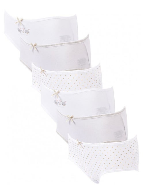 Culottes Fille TRESS - Pack de 6 - Kiabi