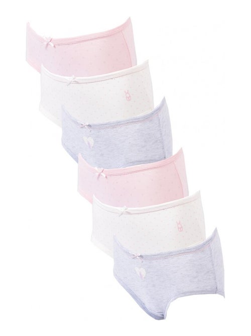 Culottes Fille TRESS - Pack de 6 - Kiabi