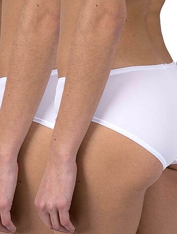 Culottes Haute microfibre Lot de 3