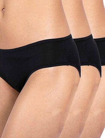 Culottes Haute microfibre Lot de 3