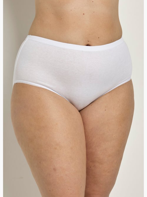 Culottes hautes imprimées - lot de 4 - Afibel - Kiabi