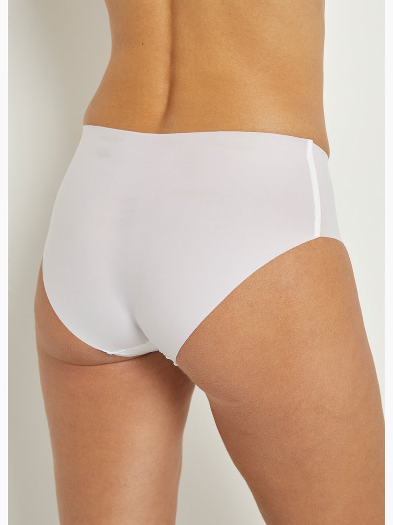 Culottes hautes invisibles sans coutures - AFIBEL Blanc - Kiabi