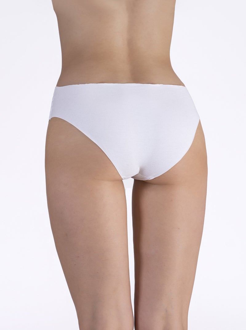 Culottes invisibles sans coutures - AFIBEL Blanc - Kiabi