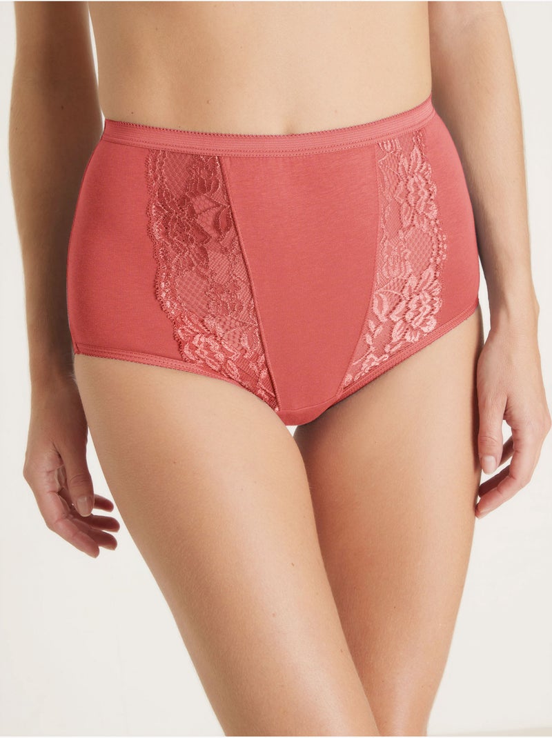 Culottes maxi, lot de 3 - DAXON Jaune clair - Kiabi