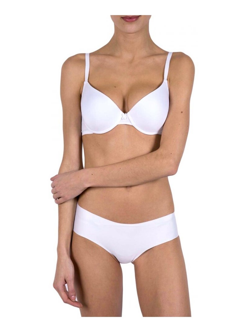 Culottes microfibre Lot de 3 Femme Blanc - Kiabi