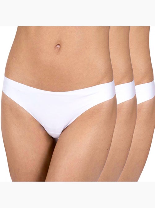 Culottes microfibre Lot de 3 - Kiabi