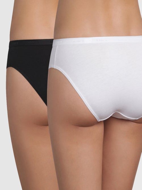 Culottes midi biologique COTON PLUS, lot de 2 - Kiabi
