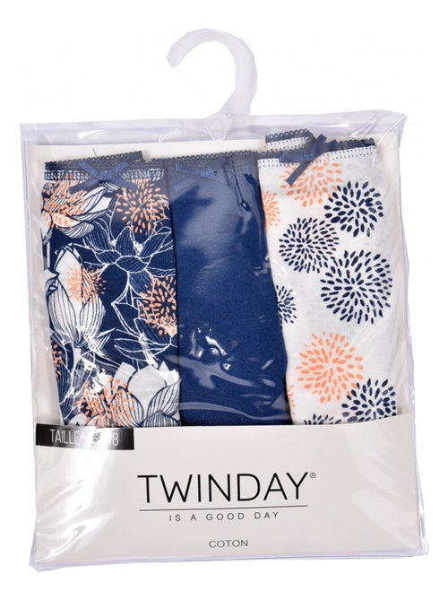 Culottes pour femme MAXI TWINDAY fantaisies - Pack de 6 - Kiabi