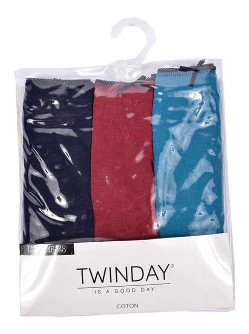 Culottes pour femme MAXI TWINDAY fantaisies - Pack de 6 - Kiabi