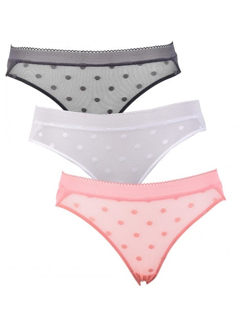 Culottes pour femme TWINDAY  - Pack de 3 - Kiabi