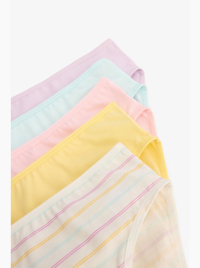 Culottes rayées, lot de 5 penti Multicolore - Kiabi