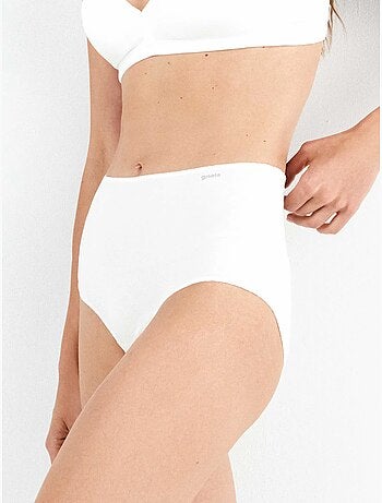 culottes taille haute en coton bio