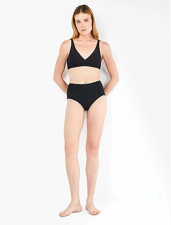 culottes taille haute en coton bio