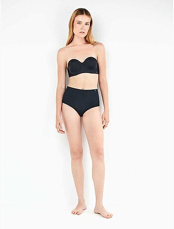 culottes taille haute invisibles en microfibre