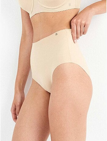 culottes taille haute invisibles en microfibre
