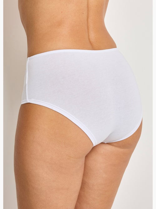 Culottes tailles haute midi coton stretch - Afibel - Kiabi