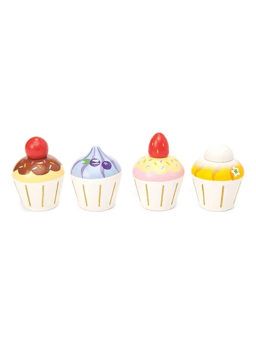 Cupcakes en bois - Kiabi