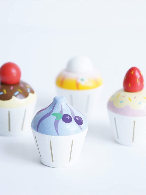 Cupcakes en bois - Kiabi