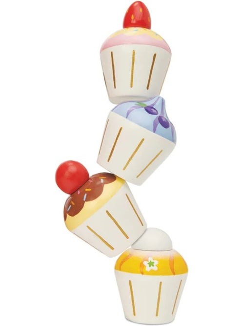 Cupcakes en bois - Kiabi