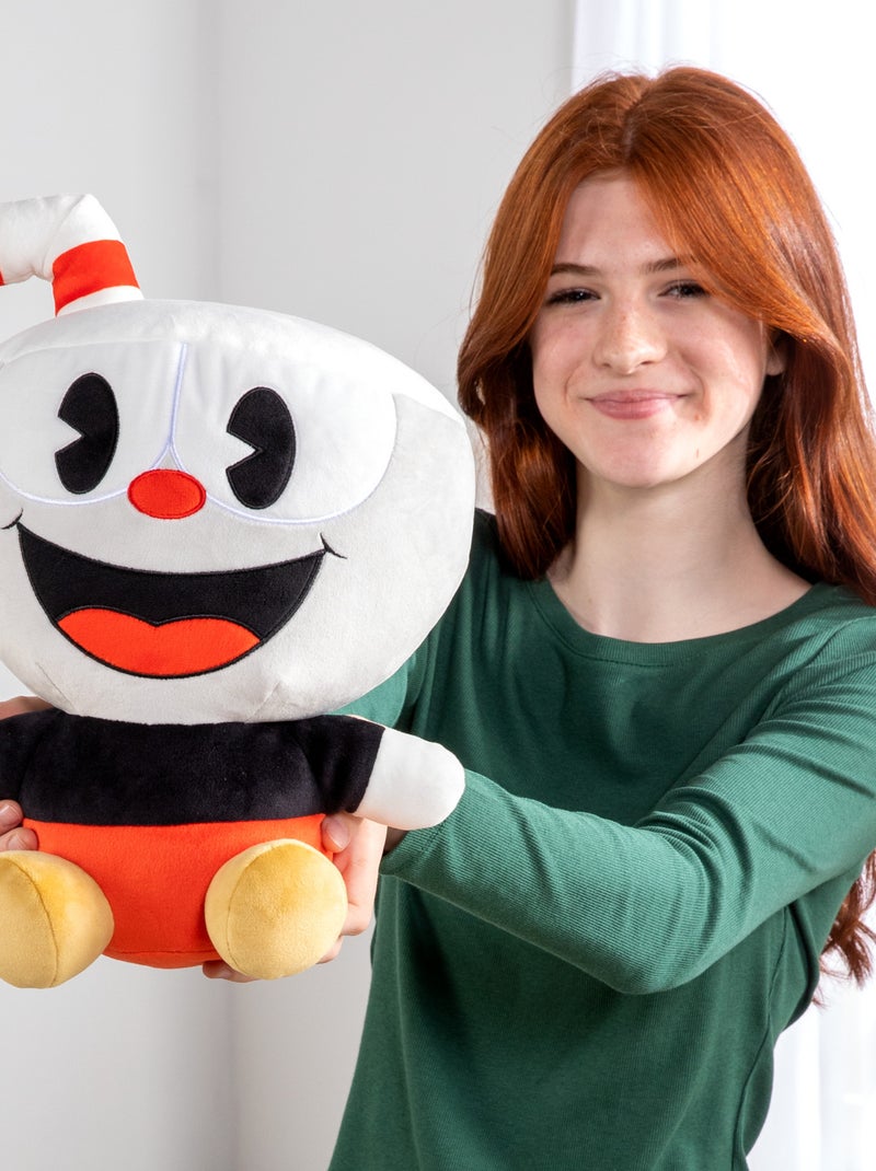 Cuphead Peluche Mocchi Mocchi Blanc Rouge Blanc - Kiabi