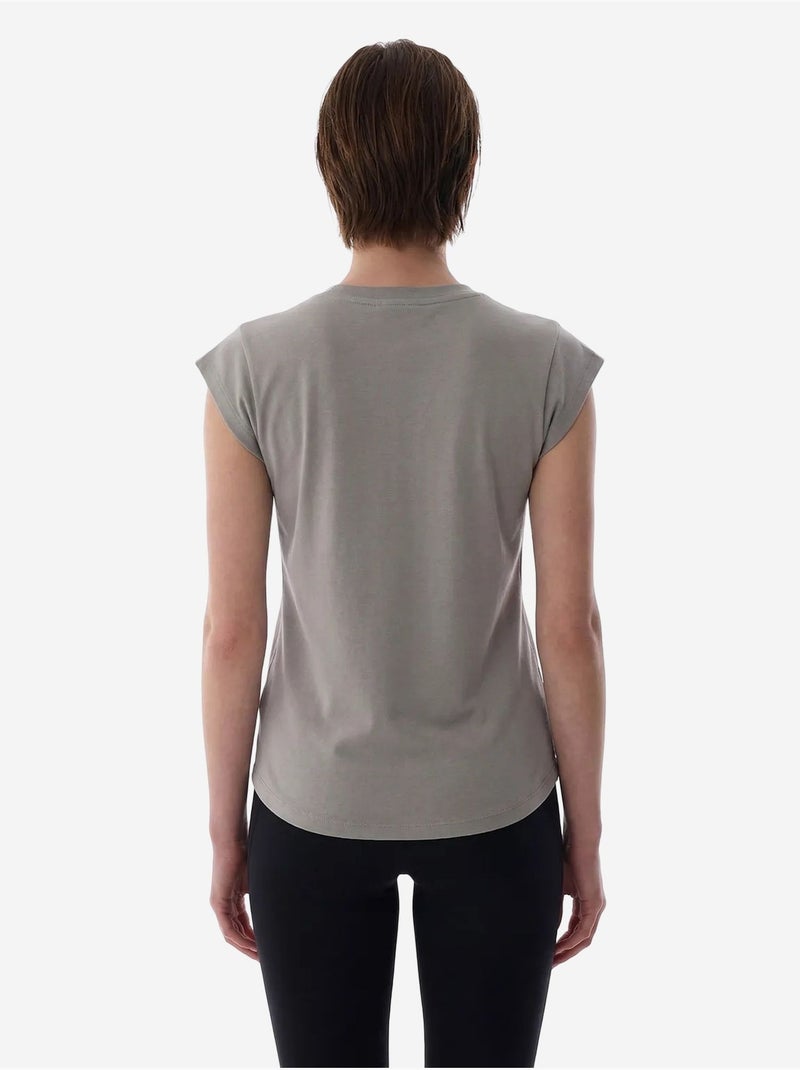 Curvy t-shirt penti Gris - Kiabi
