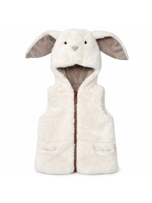 Cute | Gilet sans manches enfant pilou pilou à capuche - Kiabi