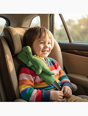 Cute | Protège ceinture enfant ultra doux avec peluche